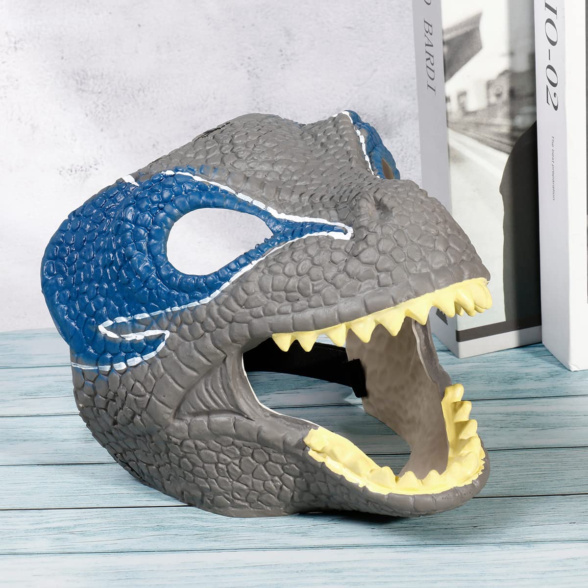 Amazon.co.jp: yuchurey 恐竜 お面 ティラノサウルス マスク